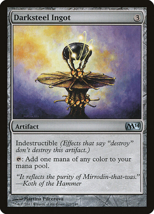 Darksteel Ingot [M14 #207] - Normal