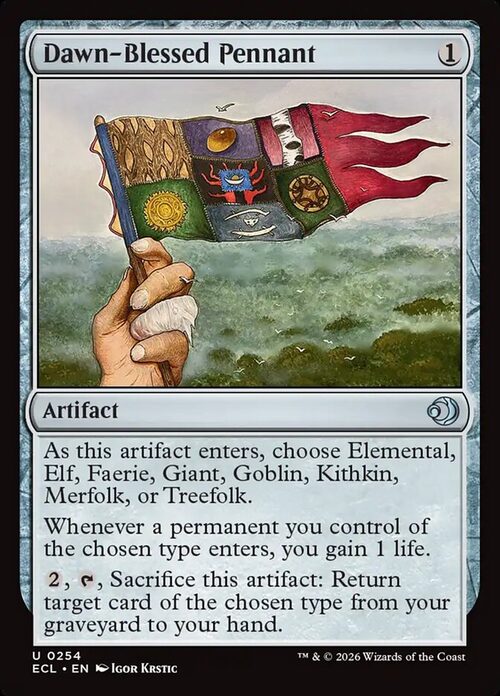 Dawn-Blessed Pennant [ECL #254] - Foil