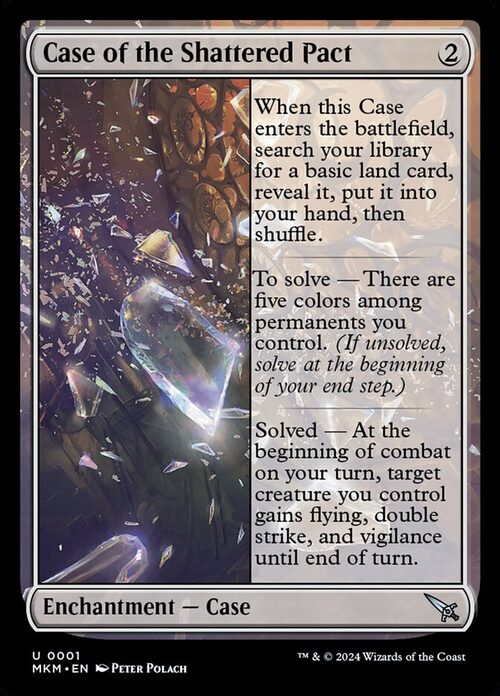 Case of the Shattered Pact [MKM #1] - Foil