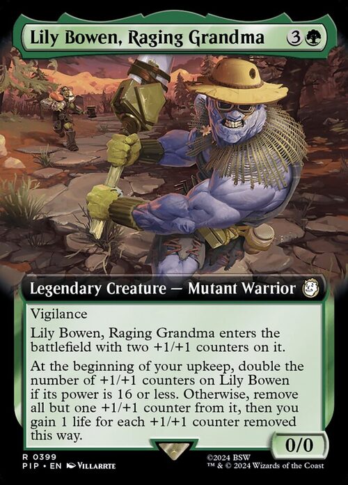Lily Bowen, Raging Grandma [PIP #399] - Foil