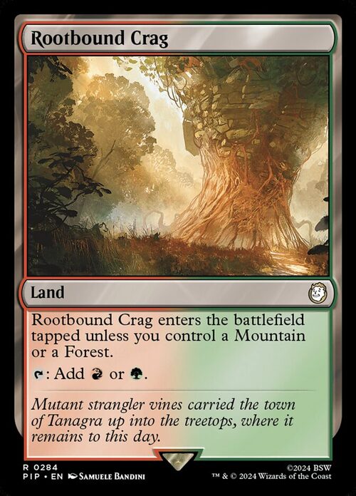 Rootbound Crag [PIP #284] - Foil