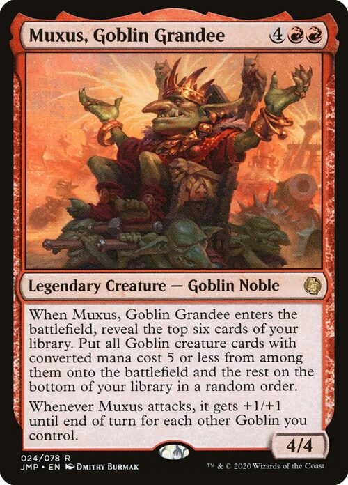 Muxus, Goblin Grandee [JMP #24] - Normal