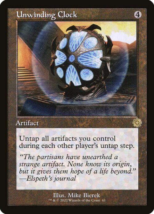 Unwinding Clock [BRR #61] - Normal