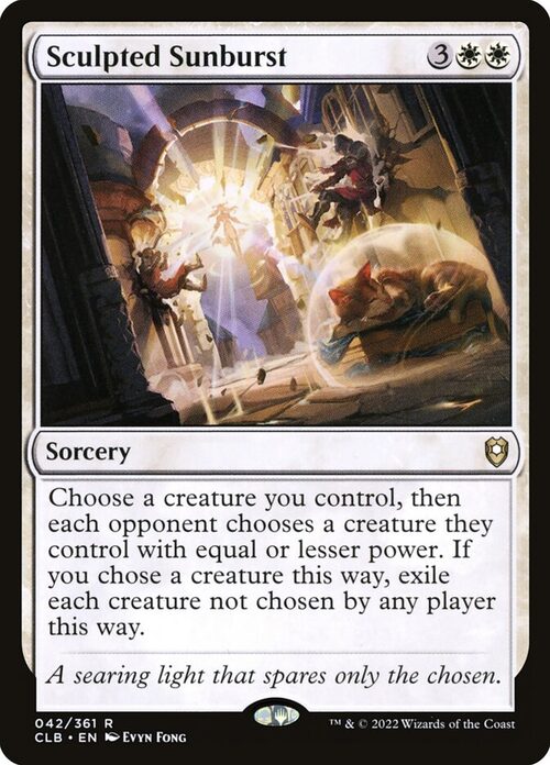 Sculpted Sunburst [CLB #42] - Normal