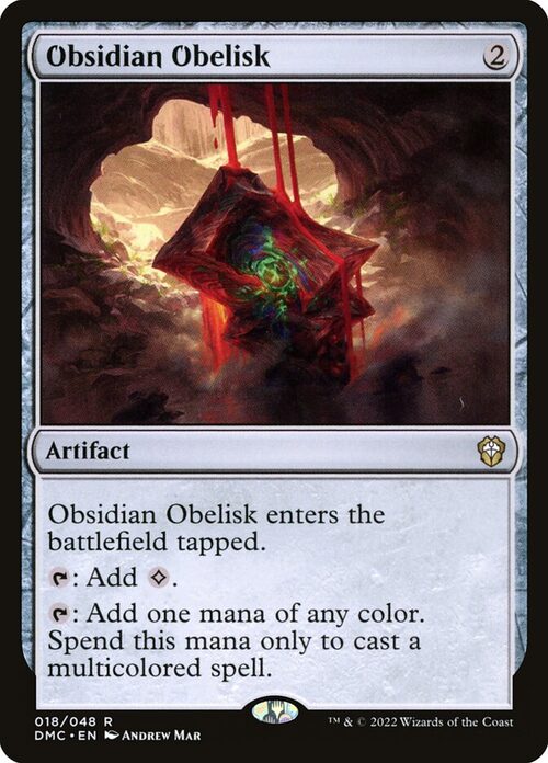 Obsidian Obelisk [DMC #18] - Normal