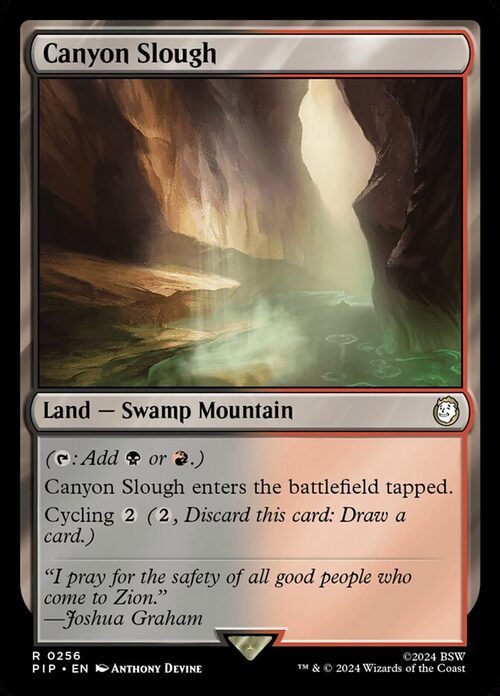 Canyon Slough [PIP #256] - Normal