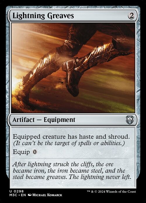 Lightning Greaves [M3C #298] - Normal