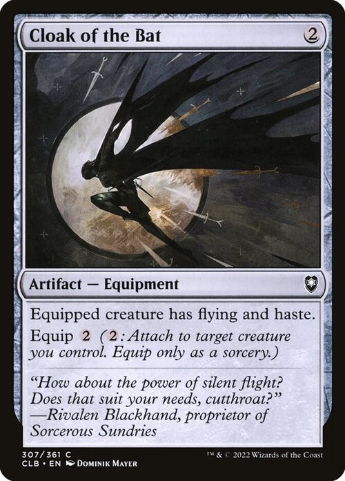 Cloak of the Bat [CLB #307] - Normal