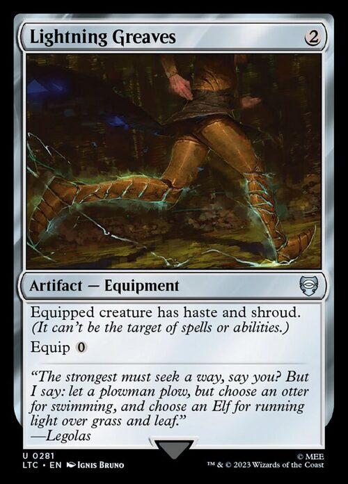 Lightning Greaves [LTC #281] - Normal