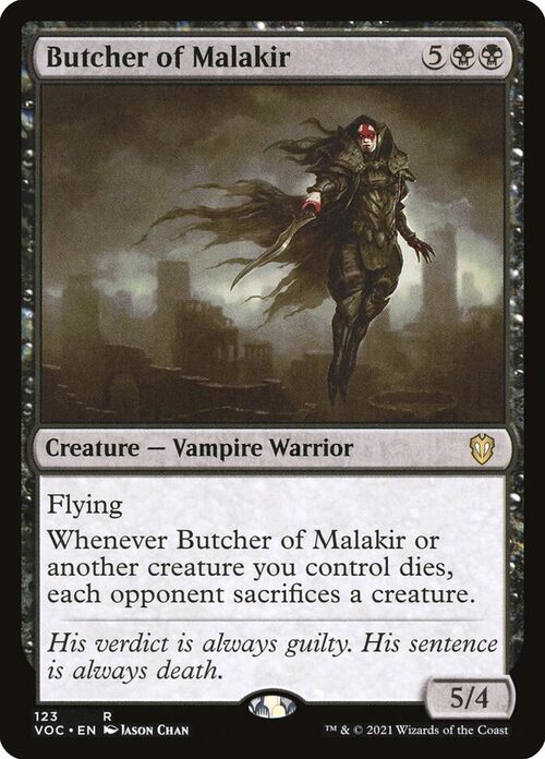 Butcher of Malakir [VOC #123] - Normal