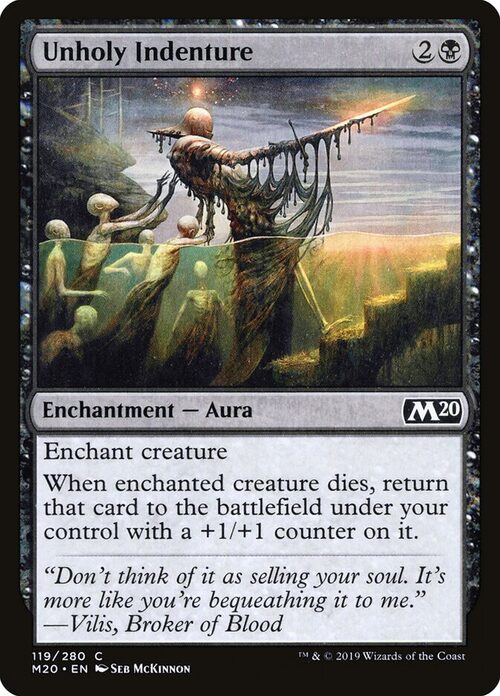 Unholy Indenture [M20 #119] - Normal