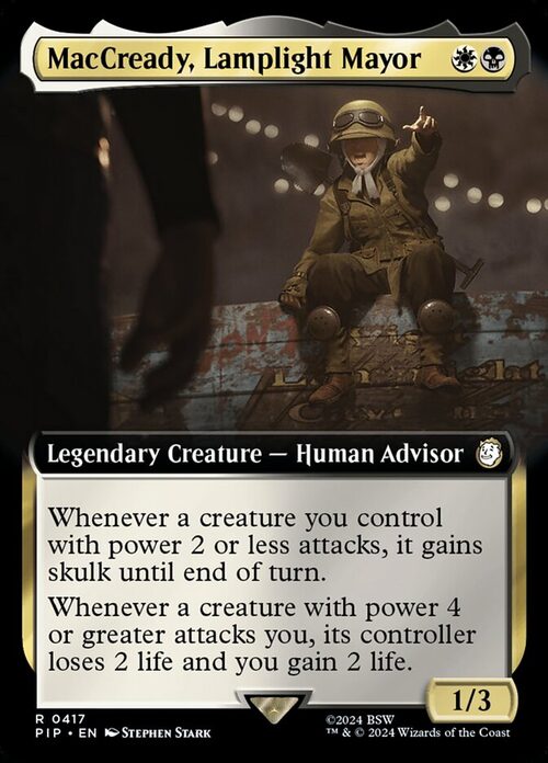 MacCready, Lamplight Mayor [PIP #417] - Foil