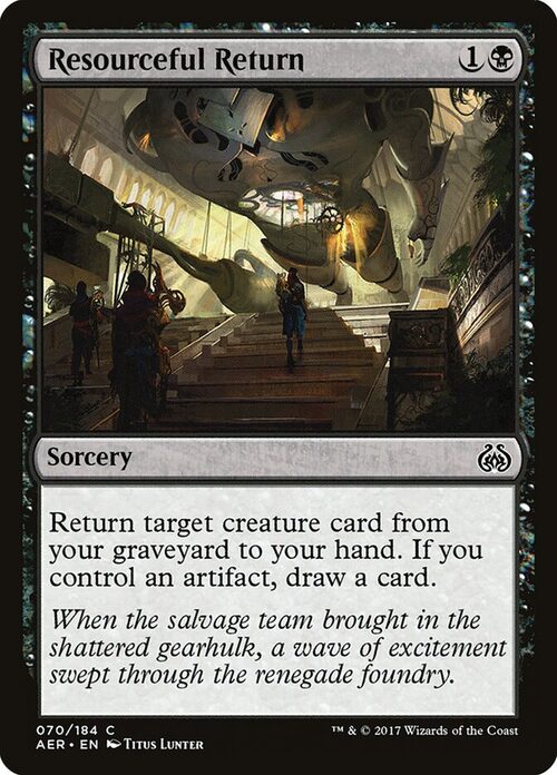 Resourceful Return [AER #70] - Normal