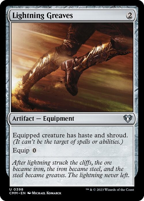 Lightning Greaves [CMM #398] - Normal