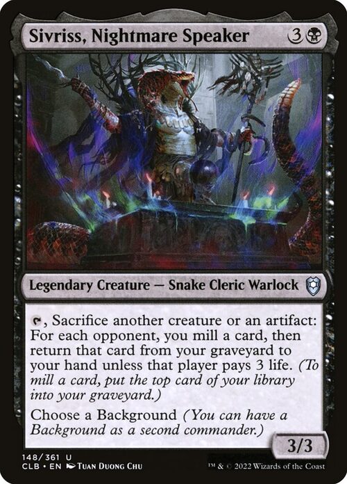 Sivriss, Nightmare Speaker [CLB #148] - Normal