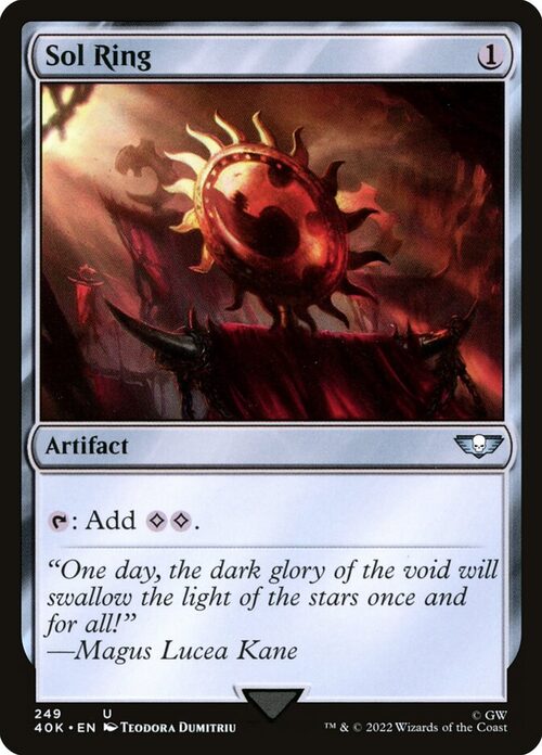 Sol Ring [40K #249] - Normal