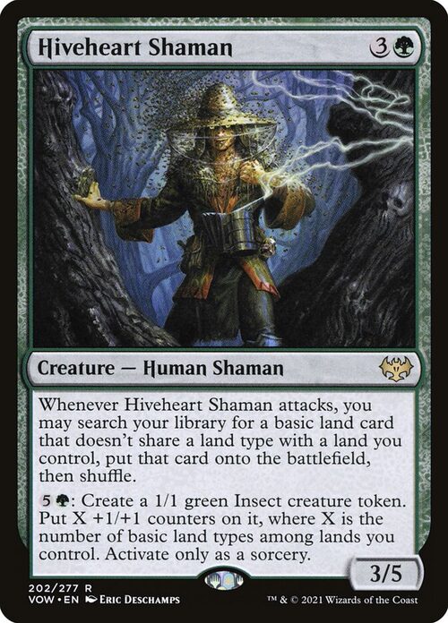 Hiveheart Shaman [VOW #202] - Normal