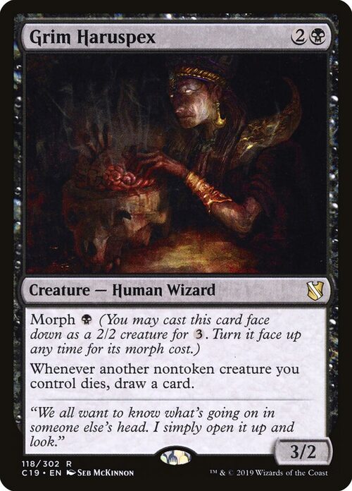 Grim Haruspex [C19 #118] - Normal