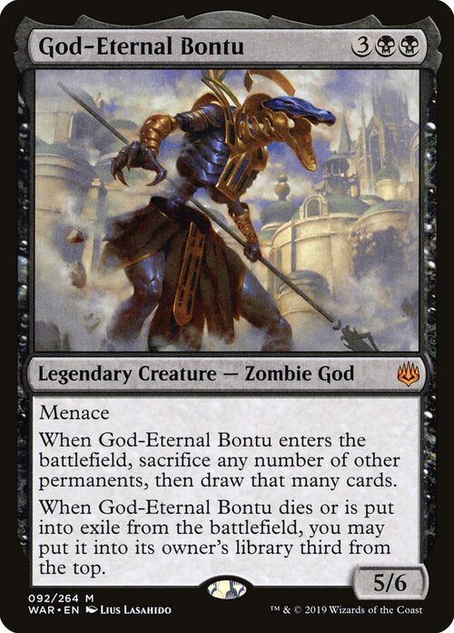 God-Eternal Bontu [WAR #92] - Normal