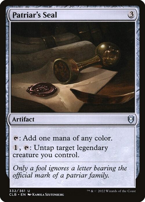 Patriars Seal [CLB #332] - Normal