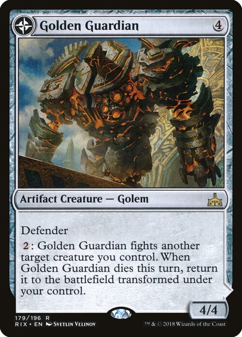 Golden Guardian // Gold-Forge Garrison [RIX #179] - Normal