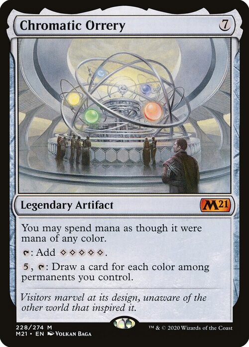 Chromatic Orrery [M21 #228] - Normal