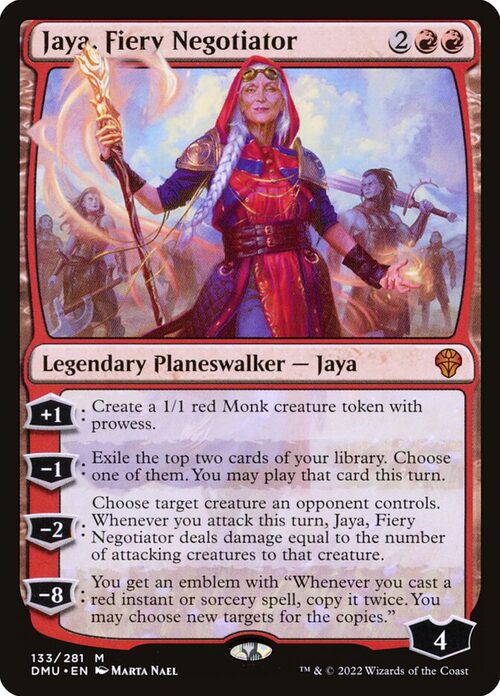 Jaya, Fiery Negotiator [DMU #133] - Normal