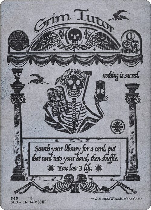 Grim Tutor [SLD #365] - Foil