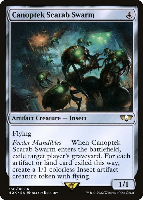 Canoptek Scarab Swarm [40K #150] - Normal