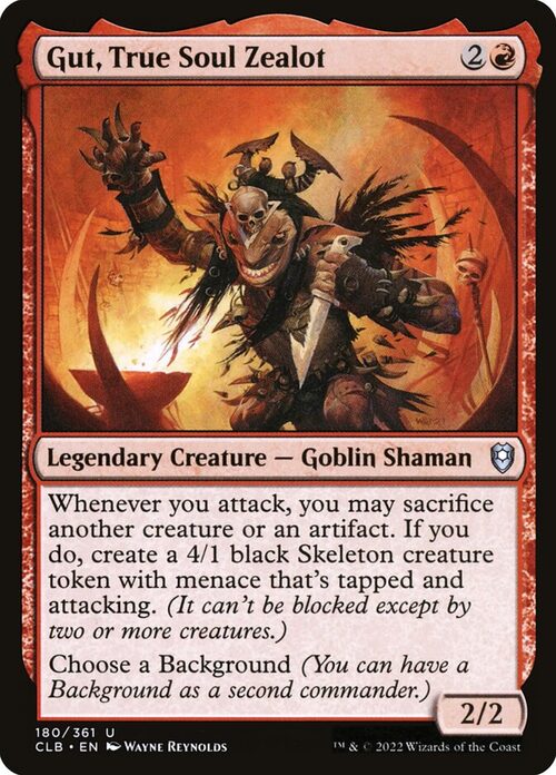 Gut, True Soul Zealot [CLB #180] - Normal