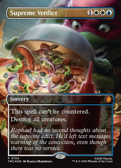 Supreme Verdict [TMC #134] - Foil