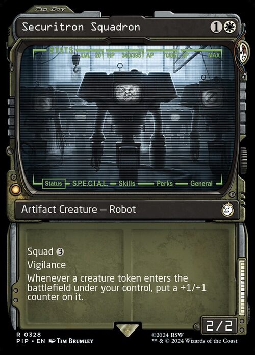 Securitron Squadron [PIP #328] - Foil