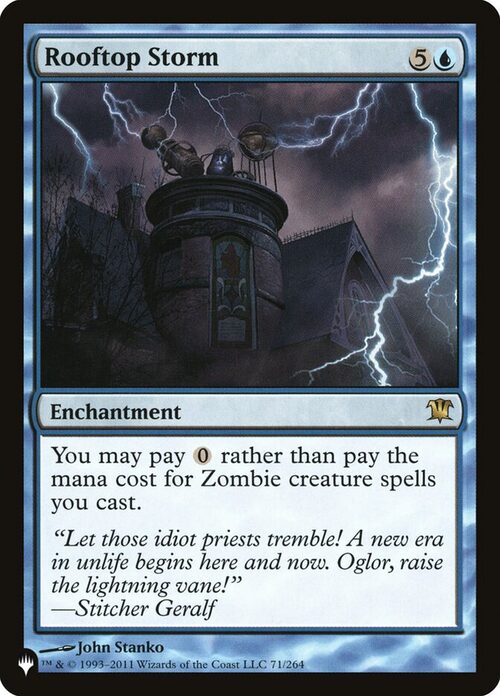 Rooftop Storm [PLST #ISD-71] - Normal
