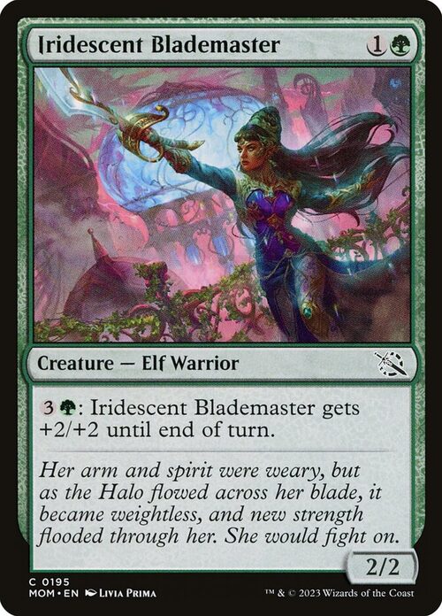 Iridescent Blademaster [MOM #195] - Normal