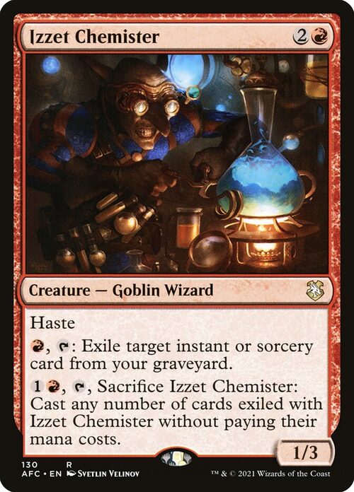 Izzet Chemister [AFC #130] - Normal