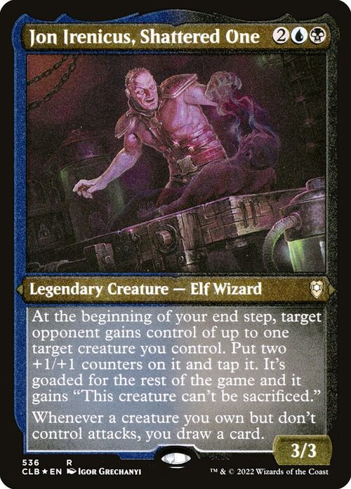 Jon Irenicus, Shattered One [CLB #536] - Etched