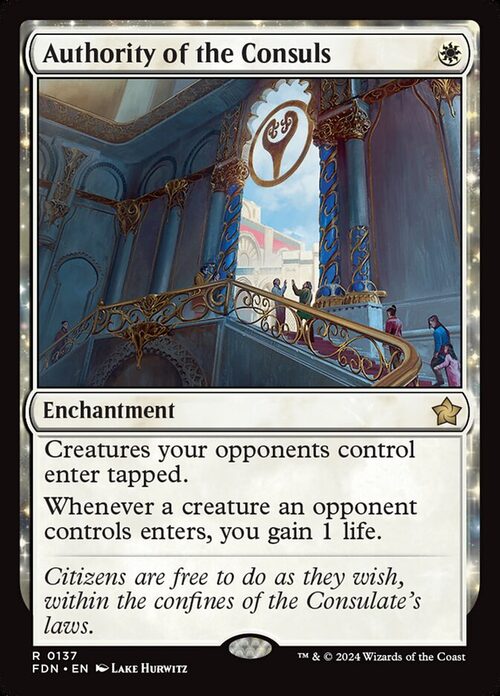 Authority of the Consuls [FDN #137] - Normal