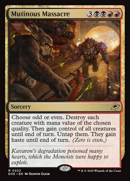 Mutinous Massacre [EOE #222] - Normal