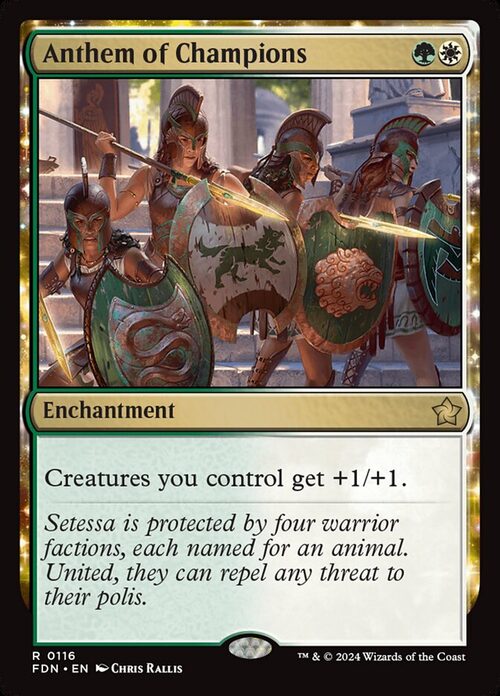 Anthem of Champions [FDN #116] - Normal