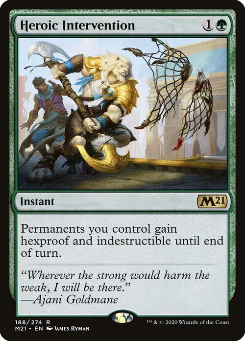 Heroic Intervention [M21 #188] - Normal