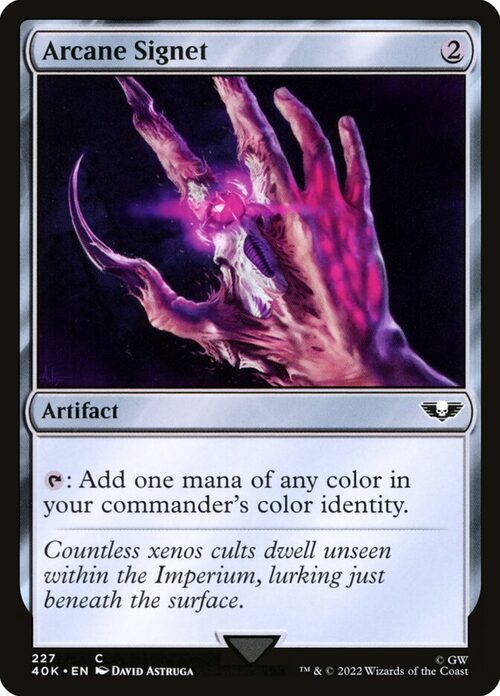 Arcane Signet [40K #227] - Normal
