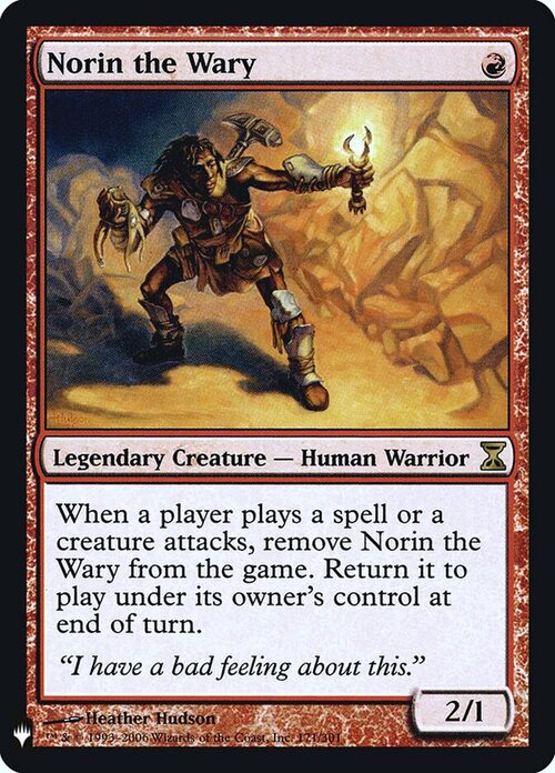 Norin the Wary [PLST #TSP-171] - Foil