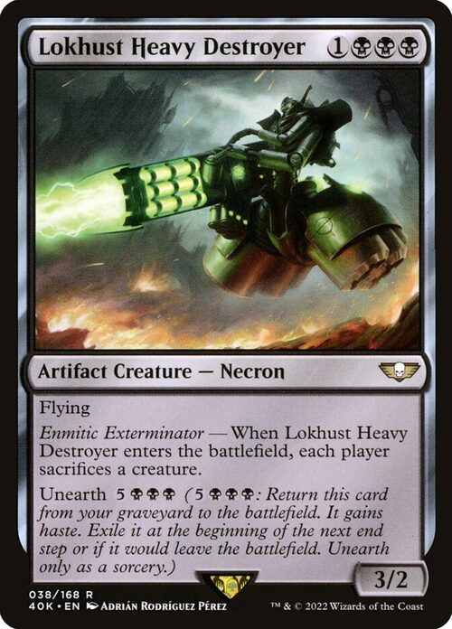 Lokhust Heavy Destroyer [40K #38] - Normal