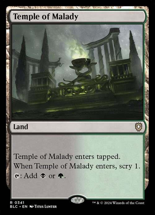 Temple of Malady [BLC #341] - Normal