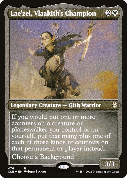 Laezel, Vlaakiths Champion [CLB #476] - Etched