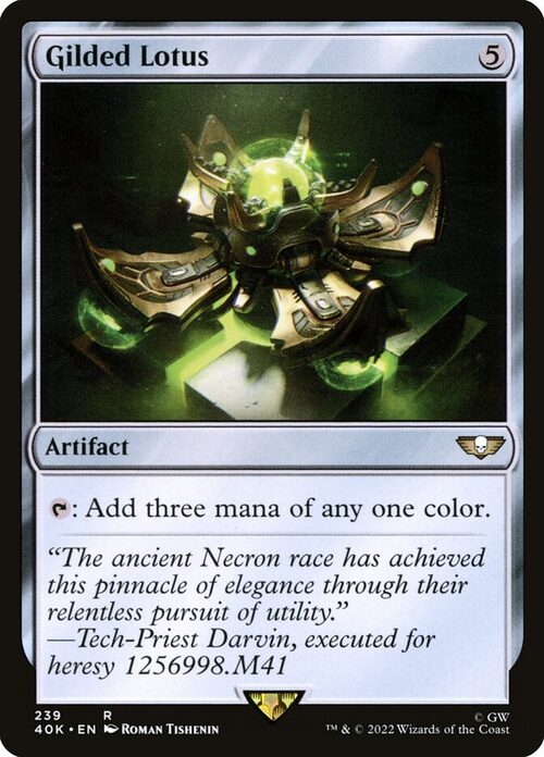 Gilded Lotus [40K #239] - Normal
