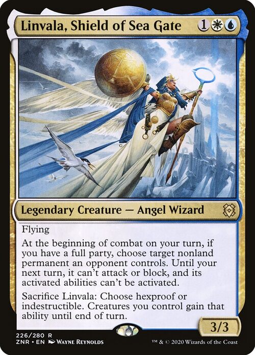 Linvala, Shield of Sea Gate [ZNR #226] - Normal