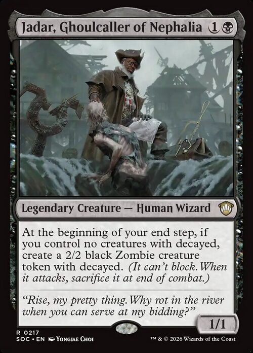Jadar, Ghoulcaller of Nephalia [SOC #217] - Normal