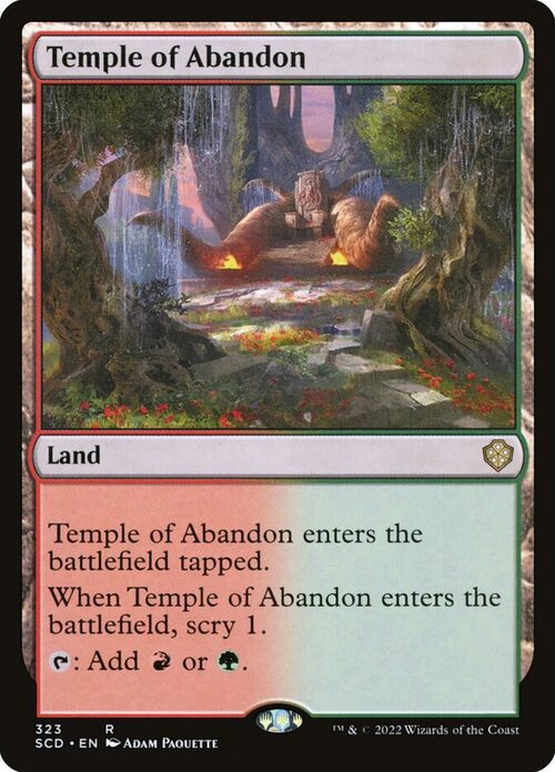 Temple of Abandon [SCD #323] - Normal