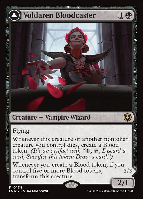 Voldaren Bloodcaster // Bloodbat Summoner [INR #138] - Normal